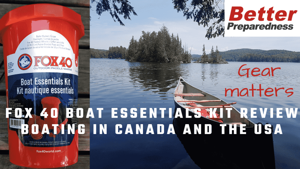Camping Boat Details about   Fox 40 Outdoor Essentials Emergency Kit and Survival Kit Gear Kit 